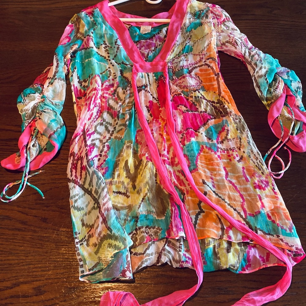 Milly Cabana Designer Swim Cover Up